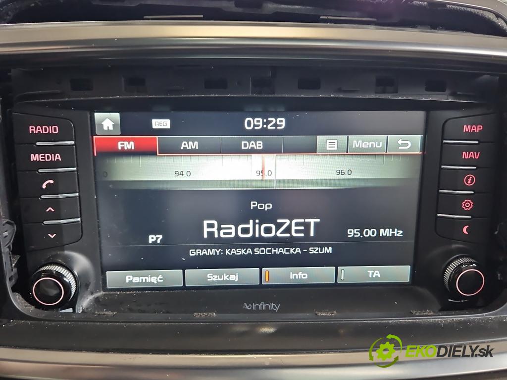 Kia Sorento III 2014-2020 2.0 crdi 185 HP automatic 136 kW 1999 cm3 5- Radio originál 96560-C5103WK