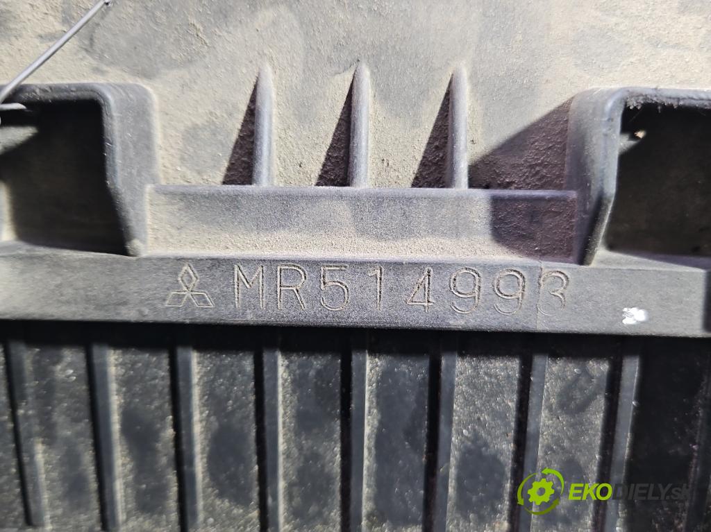 Mitsubishi Outlander I 2003-2006 2.0 16V 136 HP manual 100 kW 1997 cm3 5- obal filtra vzduchu MR514993 (Obal vzduchového filtra)