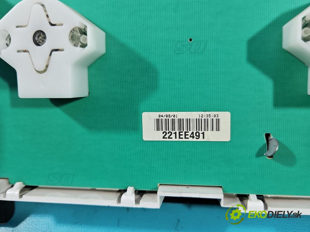 Citroen Berlingo I 1996-2008 1.6 16V 109 HP manual 80 kW 1587 cm3 5- prístrojovka/ budíky 9639368580 (Prístrojová doska)