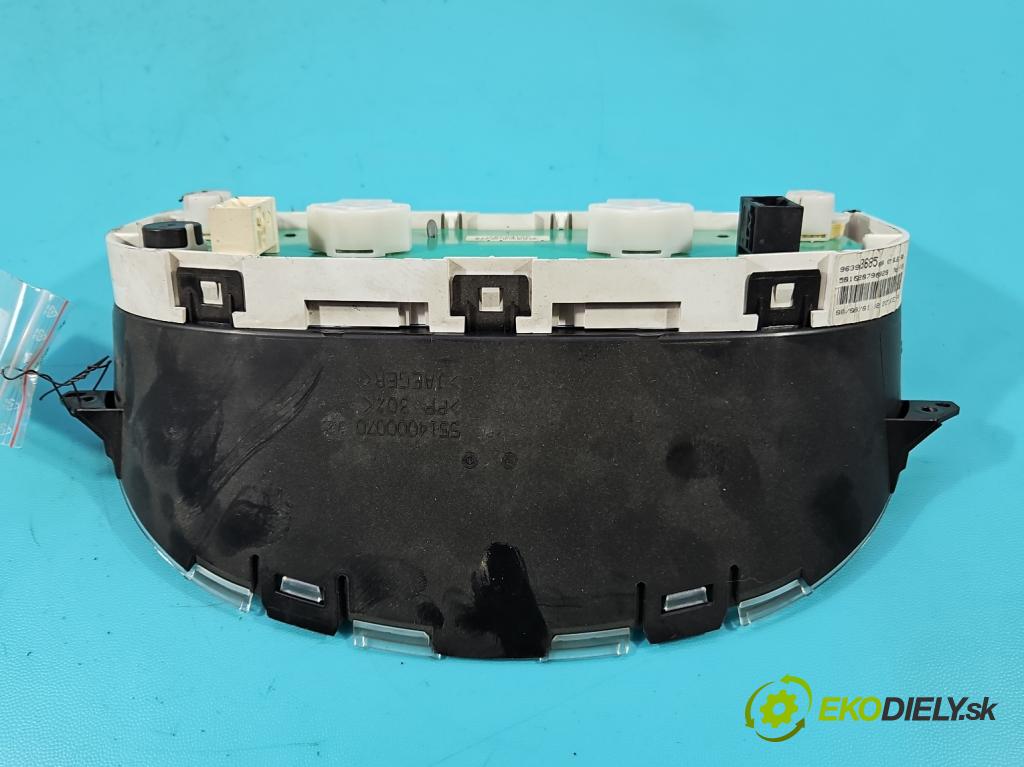 Citroen Berlingo I 1996-2008 1.6 16V 109 HP manual 80 kW 1587 cm3 5- prístrojovka/ budíky 9639368580 (Prístrojová doska)