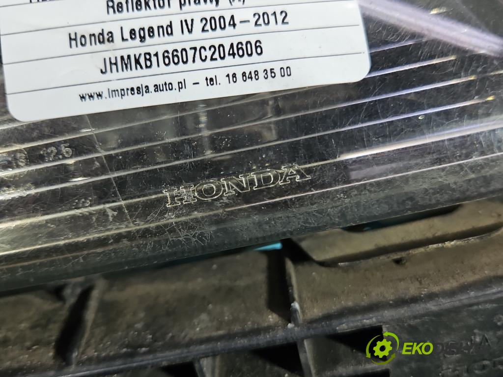 Honda Legend IV 2004-2012 3.5 V6 295HP automatic 217 kW 3471 cm3 4- Reflektor: pravý  (Svetlo predné pravé)