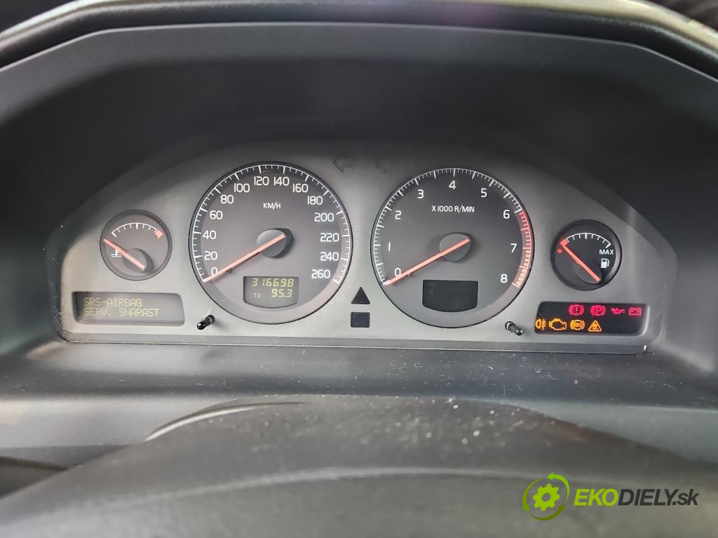 Volvo S60 I 2000-2010 2.4 20V 140 HP automatic 103 kW 2435 cm3 4- prístrojovka/ budíky 8637993 (Prístrojová doska)