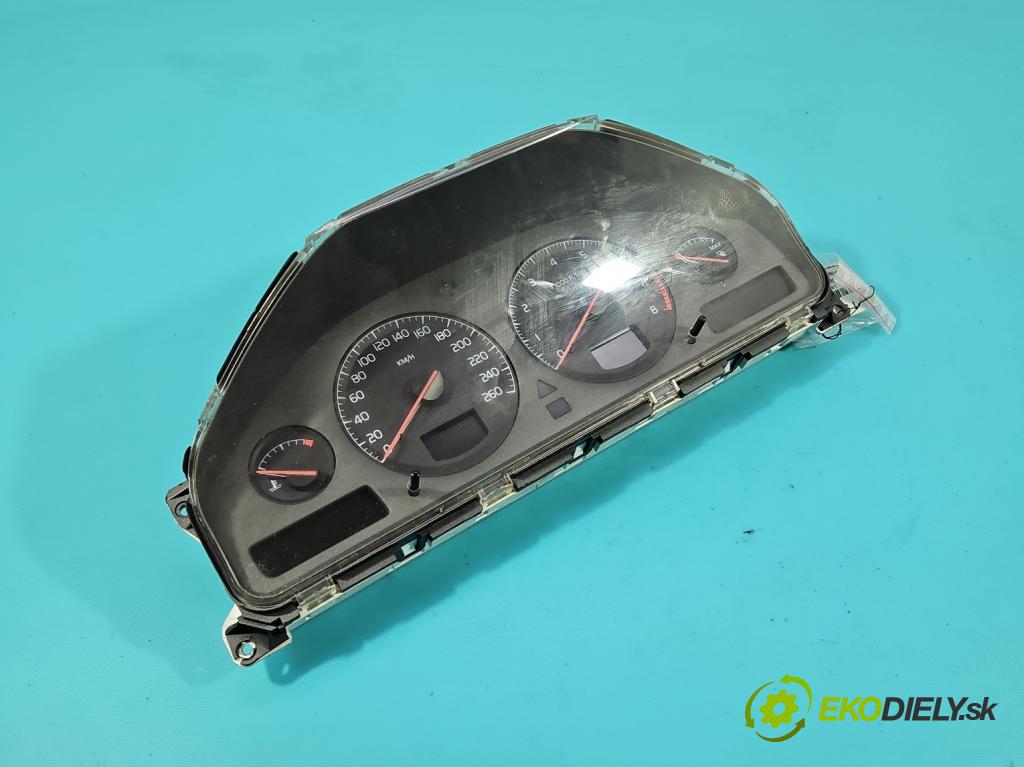 Volvo S60 I 2000-2010 2.4 20V 140 HP automatic 103 kW 2435 cm3 4- prístrojovka/ budíky 8637993 (Prístrojová doska)