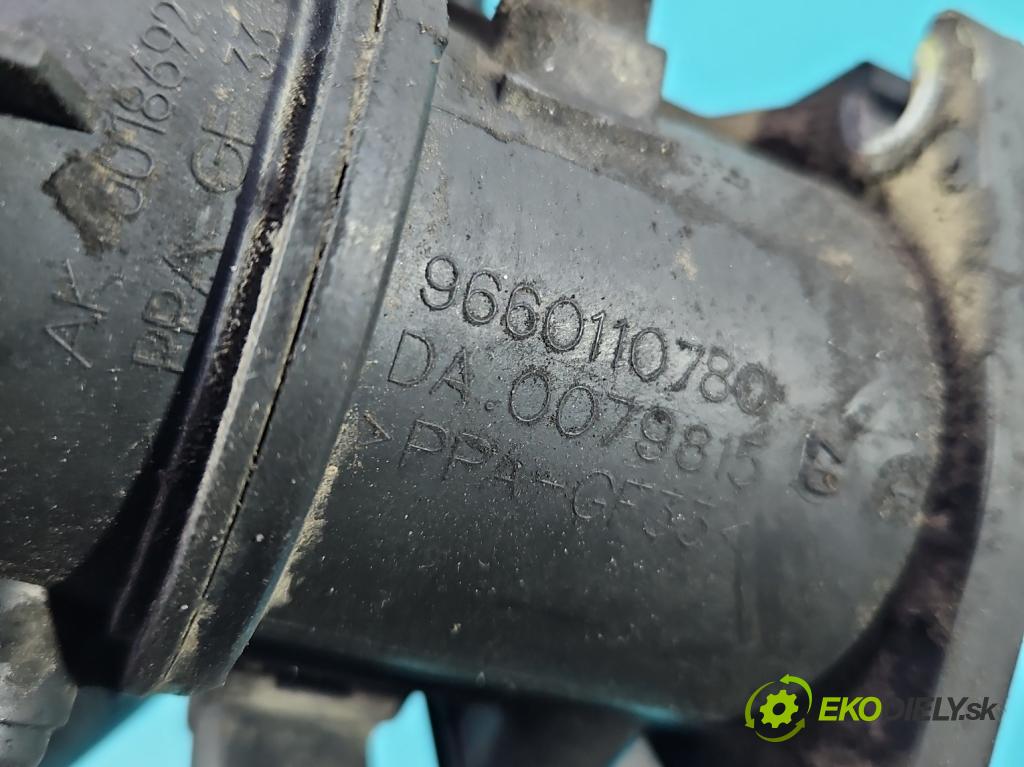 Citroen C8 2002-2014 2.0 hdi 136 HP manual 100 kW 1997 cm3 5- klapka 9660110780 (Škrtiaca klapka)