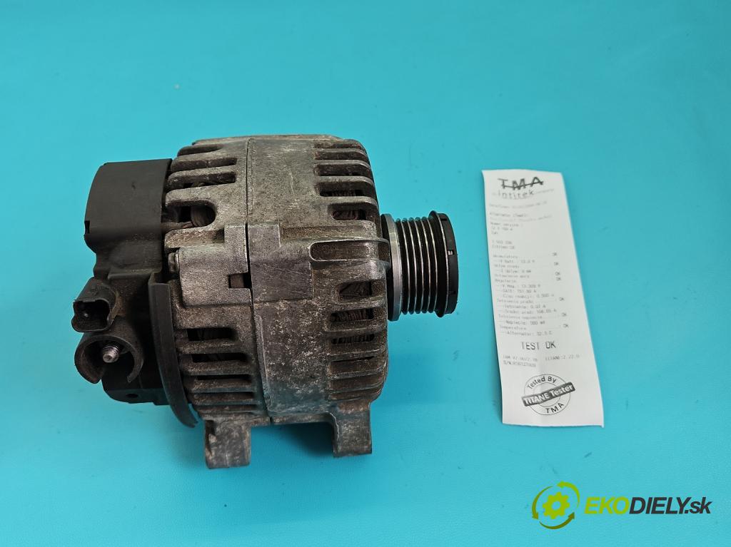 Citroen C8 2002-2014 2.0 hdi 136 HP manual 100 kW 1997 cm3 5- Alternator 9646321780 (Alternátor)