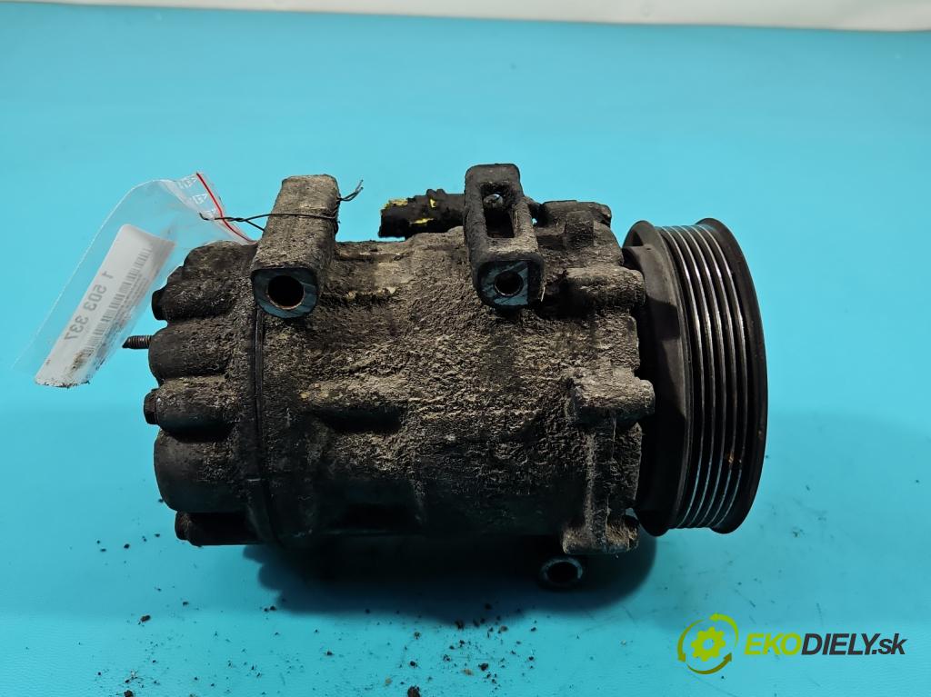 Citroen C8 2002-2014 2.0 hdi 136 HP manual 100 kW 1997 cm3 5- Kompresor: klimatizácie 9655229080 (Kompresor klimatizácie)