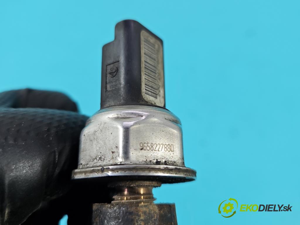 Citroen C8 2002-2014 2.0 hdi 136 HP manual 100 kW 1997 cm3 5- lišta vstrekovacia 9681649580 (Vstrekovacia lišta)