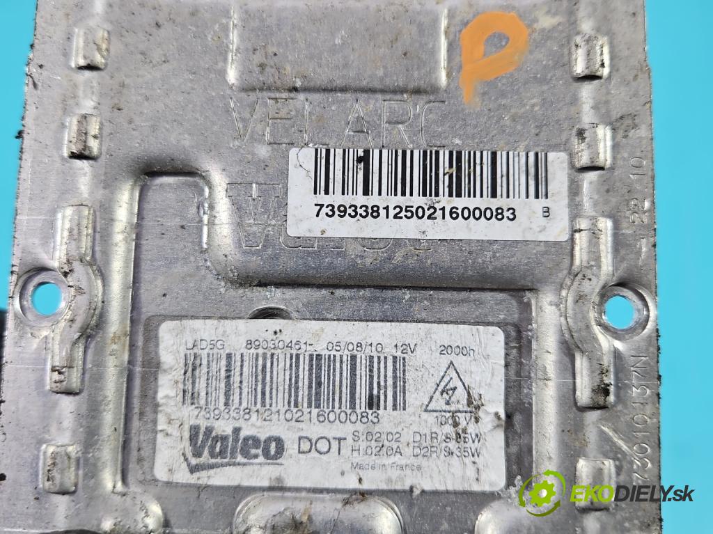 Citroen C8 2002-2014 2.0 hdi 136 HP manual 100 kW 1997 cm3 5- střídač: xenon 89030461 (Riadiaca jednotka xenónu)