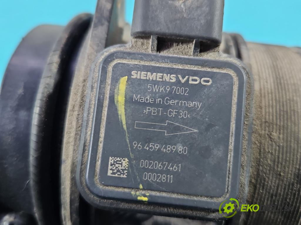 Citroen C8 2002-2014 2.0 hdi 136 HP manual 100 kW 1997 cm3 5- průtokoměr: 9645948980 (Váha vzduchu)