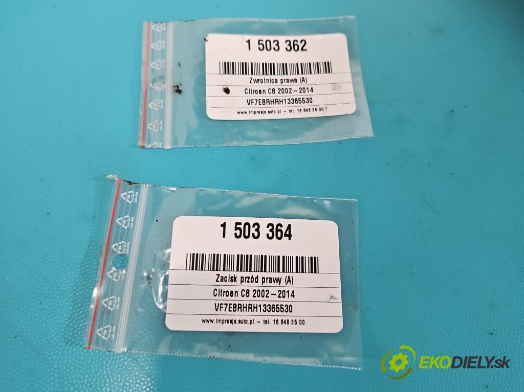 Citroen C8 2002-2014 2.0 hdi 136hp manual 100 kW 1997 cm3 5- náboj pravé  (Náboj kola)