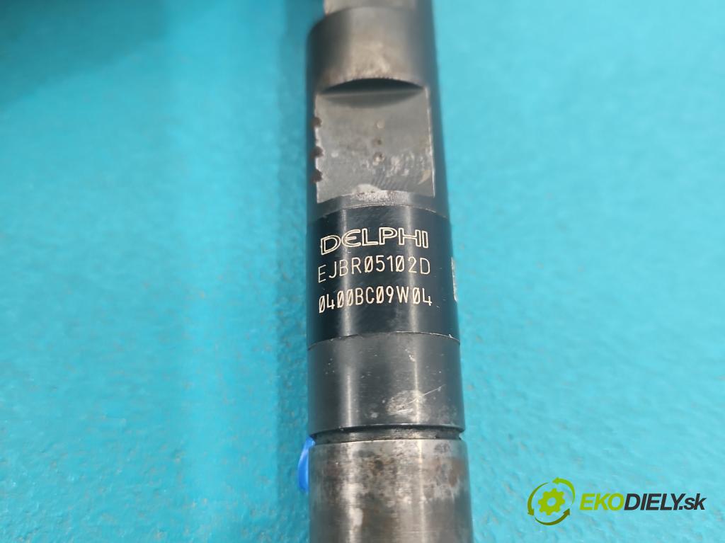 Renault Modus 1.5 dci 86 hp manual 63 kW 1461 cm3 5- vstřikovač EJBR05102D (Vstřikovač paliva)