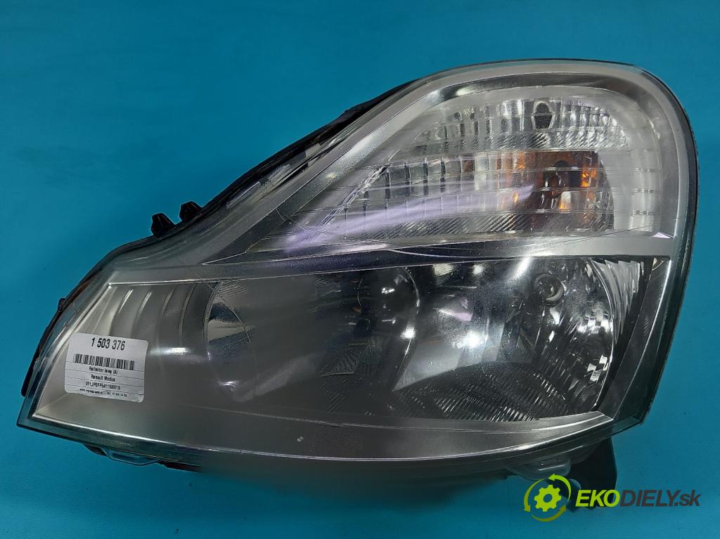 Renault Modus 1.5 dci 86 HP manual 63 kW 1461 cm3 5- Reflektor: ľavý 8200658373 (Kľučka dverí ostatné)