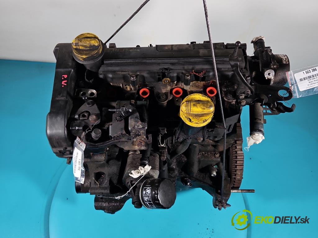 Renault Modus 1.5 dci 86 HP manual 63 kW 1461 cm3 5- motor diesla K9KT766