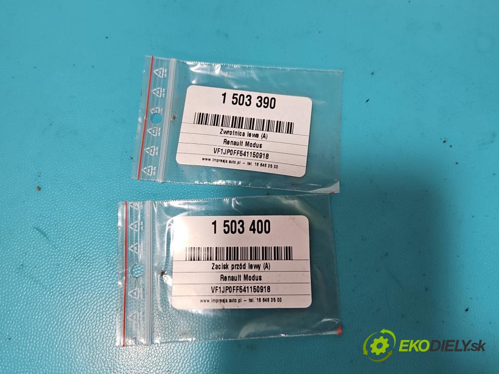 Renault Modus 1.5 dci 86 hp manual 63 kW 1461 cm3 5- náboj levé  (Náboj kola)