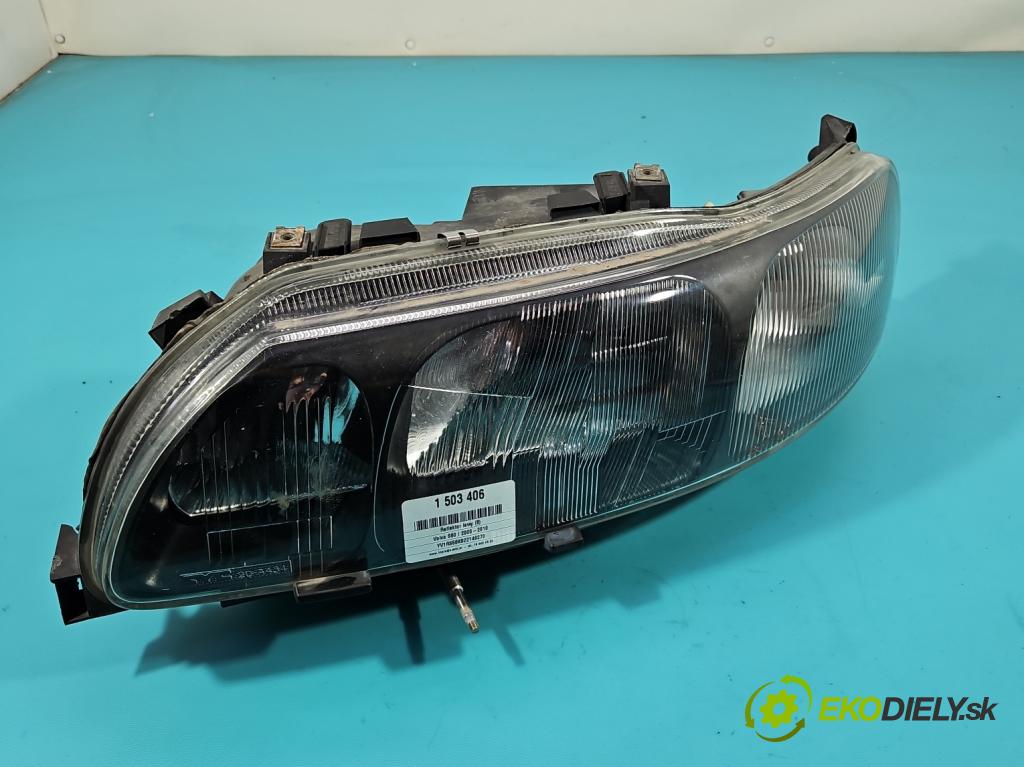Volvo S60 I 2000-2010 2.4 20V 140 HP automatic 103 kW 2435 cm3 4- Reflektor: ľavý 8659618 (Kľučka dverí ostatné)