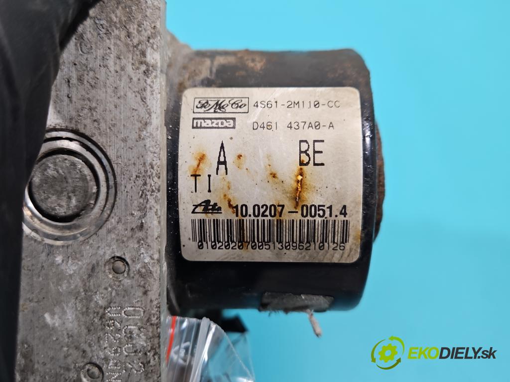 Ford Fiesta Mk6 2002-2008 1.4 tdci 68 HP manual 50 kW 1399 cm3 5- čerpadlo abs D461-437A0-A (Pumpa ABS)