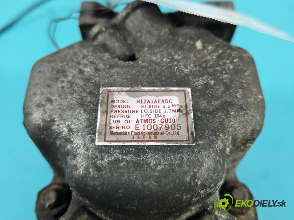 Mazda 5  2005-2010 2.0 citd 110 HP manual 81 kW 1998 cm3 5- Kompresor: klimatizácie H12A1AE4DC (Kompresor klimatizácie)