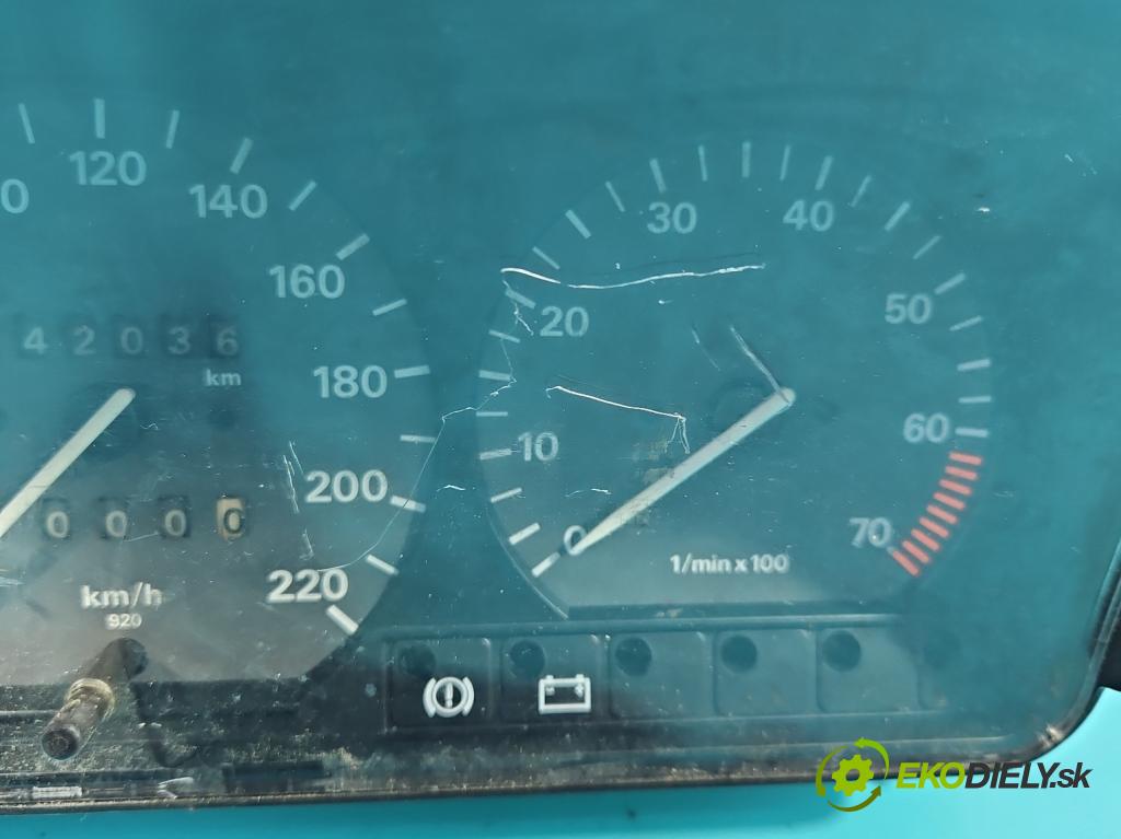 Vw Passat B4 1993-1997 1.8 90 HP manual 66 kW 1781 cm3 5- prístrojovka/ budíky 3A0919033 (Prístrojová doska)