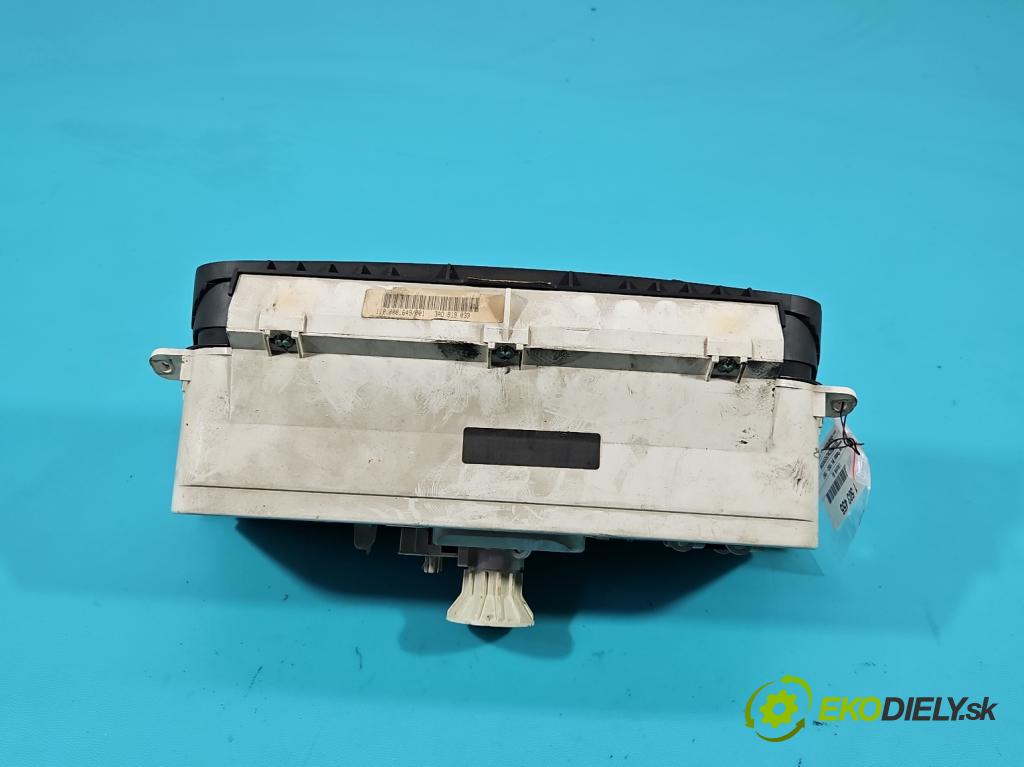 Vw Passat B4 1993-1997 1.8 90 HP manual 66 kW 1781 cm3 5- prístrojovka/ budíky 3A0919033 (Prístrojová doska)