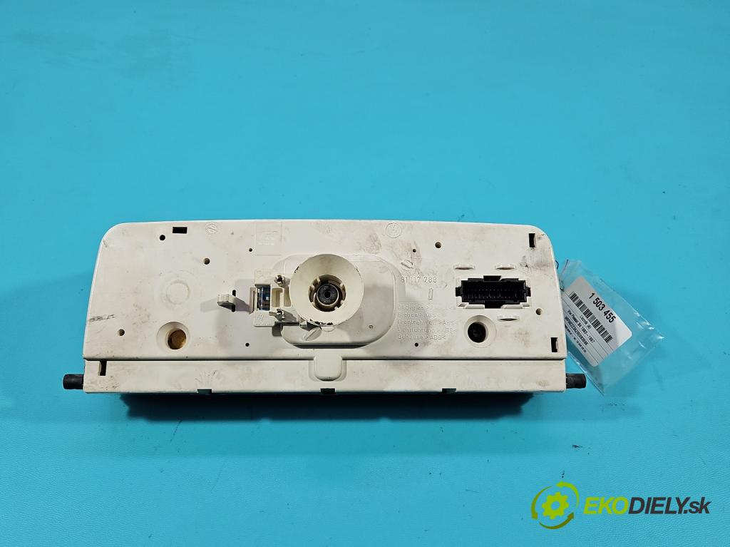 Vw Passat B4 1993-1997 1.8 90 HP manual 66 kW 1781 cm3 5- prístrojovka/ budíky 3A0919033 (Prístrojová doska)