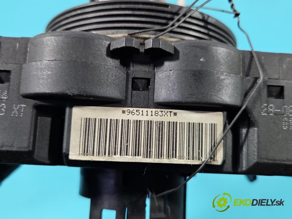 Peugeot 206 1.1 8V 60 HP manual 44 kW 1124 cm3 5- prepínač komplex: 96511183XT (Prepínacie páčky pod volantom)