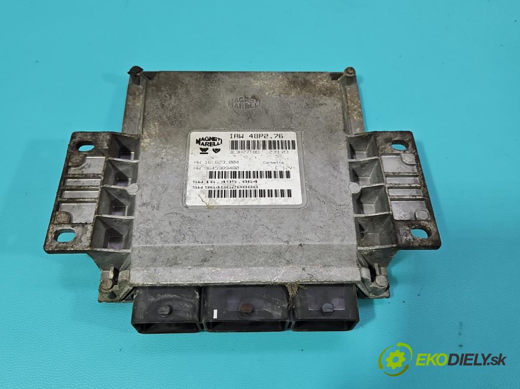 Peugeot 206 1.1 8V 60 HP manual 44 kW 1124 cm3 5- riadiaca jednotka motora IAW 48P2.76