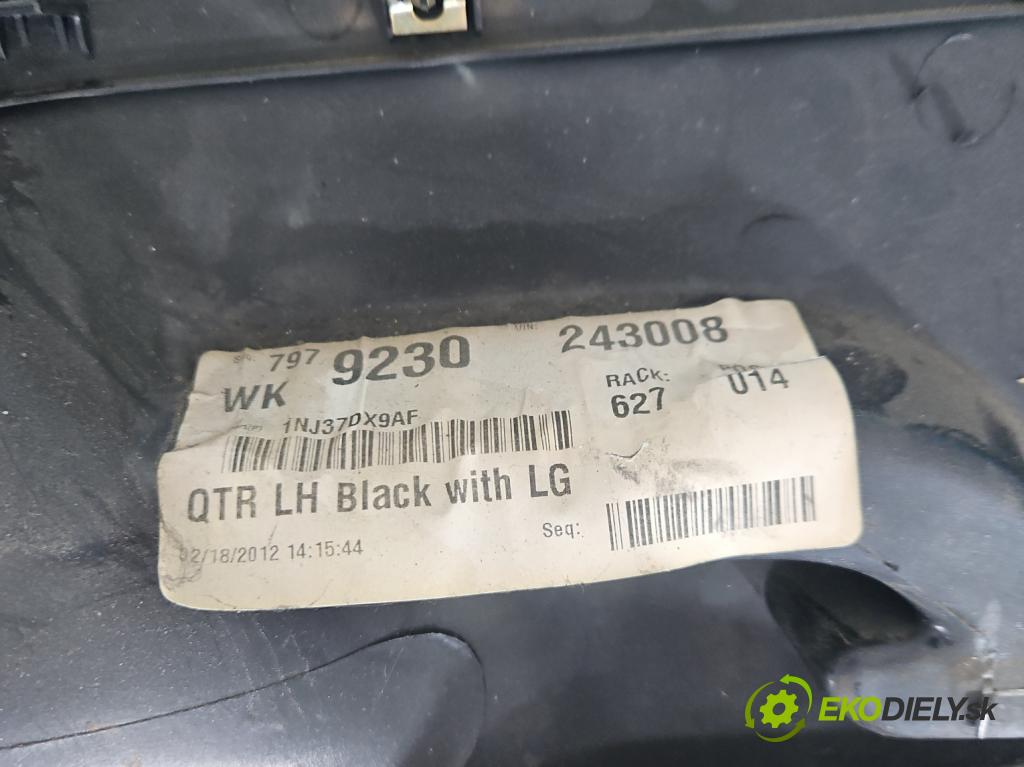 Jeep Grand Cherokee WK2 IV 2010-2021 3.0 CRD 241KM automatic 177 kW 2987 cm3 5- Tapacír: kufra: levé 1NJ37DX9AF