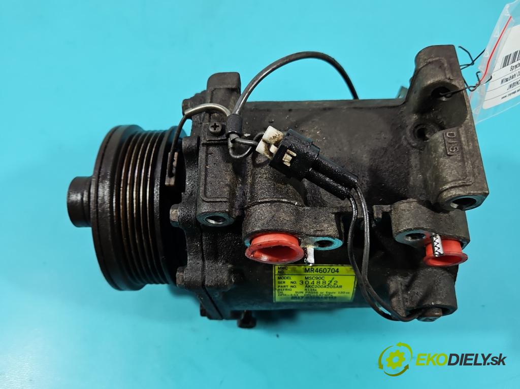 Mitsubishi Outlander I 2003-2006 2.0 16V 136 HP manual 100 kW 1997 cm3 5- Kompresor: klimatizácie MR460704 (Kompresor klimatizácie)