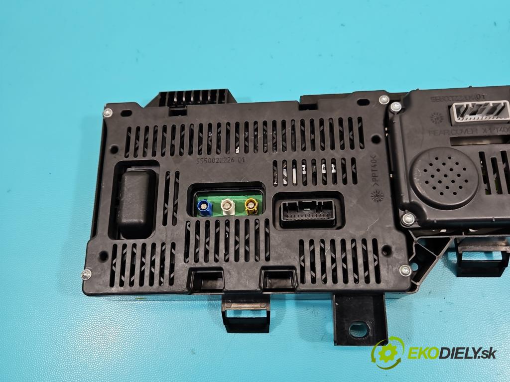 Renault Scenic III 2009-2016 1.5 dci 106 HP manual 78 kW 1461 cm3 5- prístrojovka/ budíky 248104550R (Prístrojová doska)