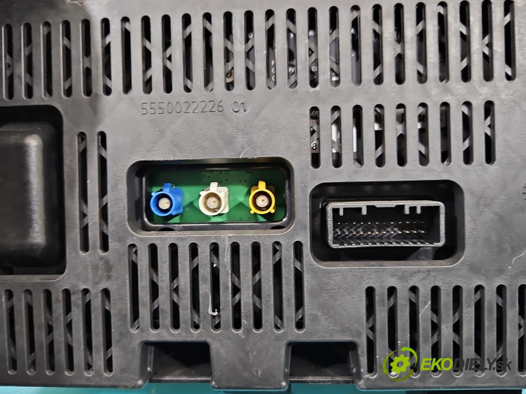 Renault Scenic III 2009-2016 1.5 dci 106 HP manual 78 kW 1461 cm3 5- prístrojovka/ budíky 248104550R (Prístrojová doska)