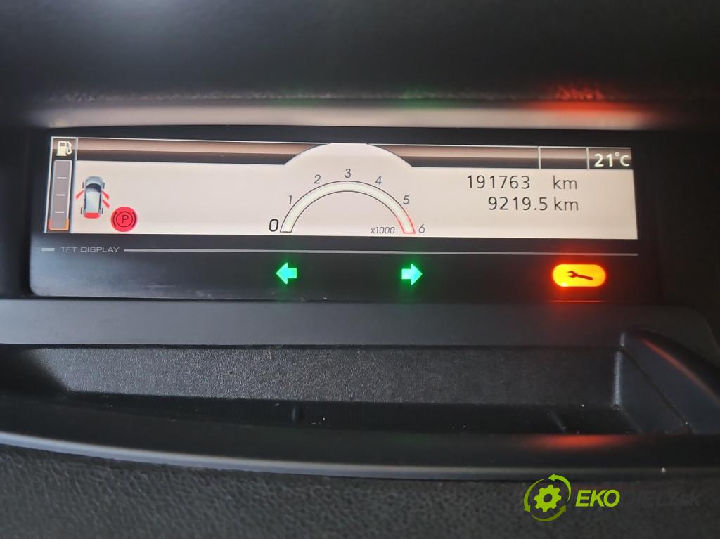 Renault Scenic III 2009-2016 1.5 dci 106 HP manual 78 kW 1461 cm3 5- prístrojovka/ budíky 248104550R (Prístrojová doska)