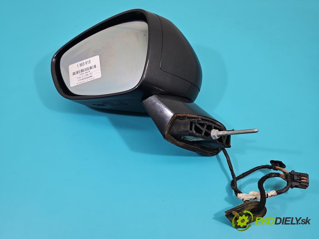 Citroen C5 II 2008-2017 2.0 hdi 136hp manual 100 kW 1997 cm3 5- zpětné zrcátko levé  (Klika dveří ostatní)