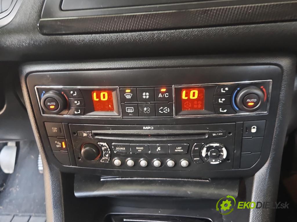 Citroen C5 II 2008-2017 2.0 hdi 136hp manual 100 kW 1997 cm3 5- palubní deska panel topení 96829415ZD