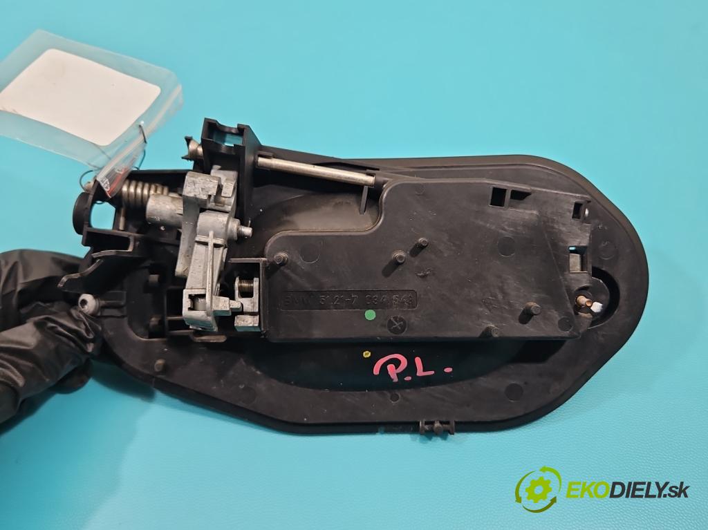 Bmw X3 E83 2003-2010 2.0d 150 HP manual 110 kW 1995 cm3 5- rukoväť predné ľavé mimo: 7034543 (Kľučka dverí vonkajšia predná ľavá)