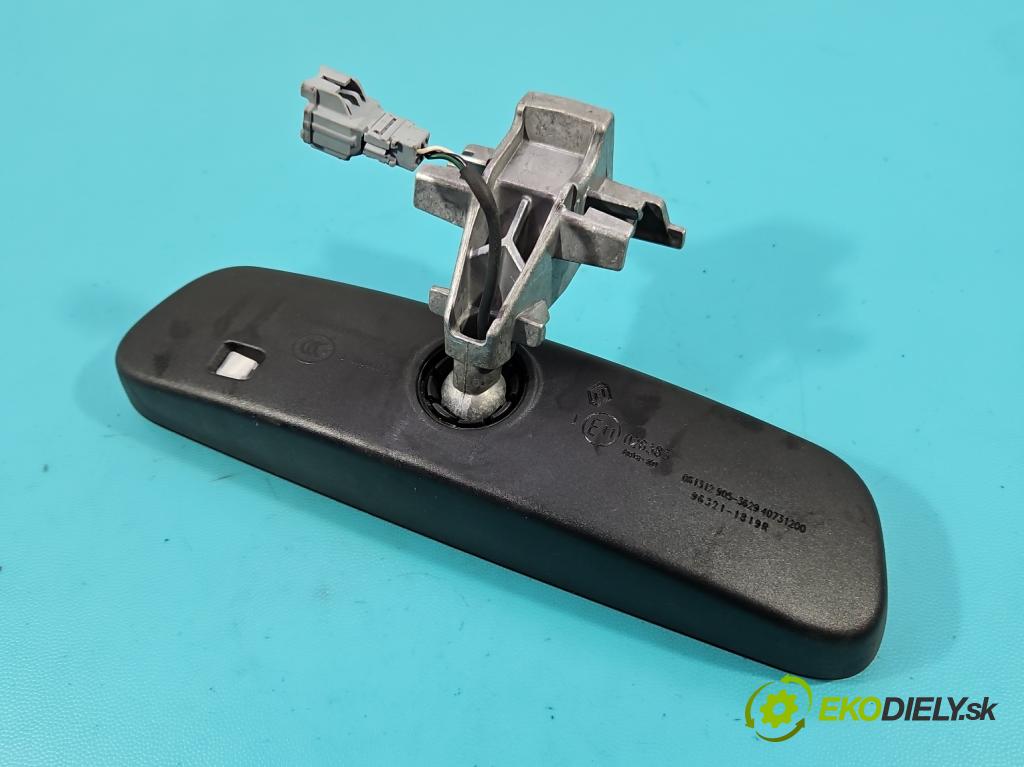 Renault Scenic III 2009-2016 1.5 dci 106 hp manual 78 kW 1461 cm3 5- zpětné zrcátko vnitřní 96321-1819R (Vnitřní zpětné zrcátko)