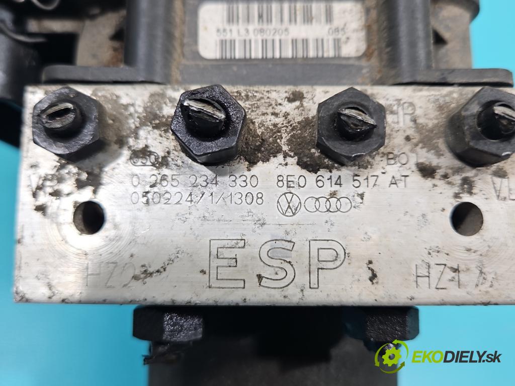 Audi A4 B7 2004-2008 2.0 tdi 140 HP manual 103 kW 1968 cm3 5- čerpadlo abs 0265234330 (Pumpa ABS)