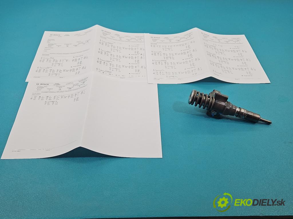 Audi A4 B7 2004-2008 2.0 tdi 140 HP manual 103 kW 1968 cm3 5- vstrekovacie čerpadlo 0414720404 (Vstrekovač paliva)