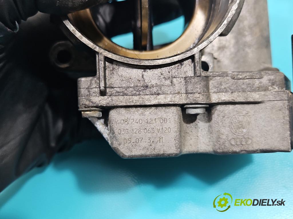 Audi A4 B7 2004-2008 2.0 tdi 140 HP manual 103 kW 1968 cm3 5- klapka 03G128063 (Škrtiaca klapka)