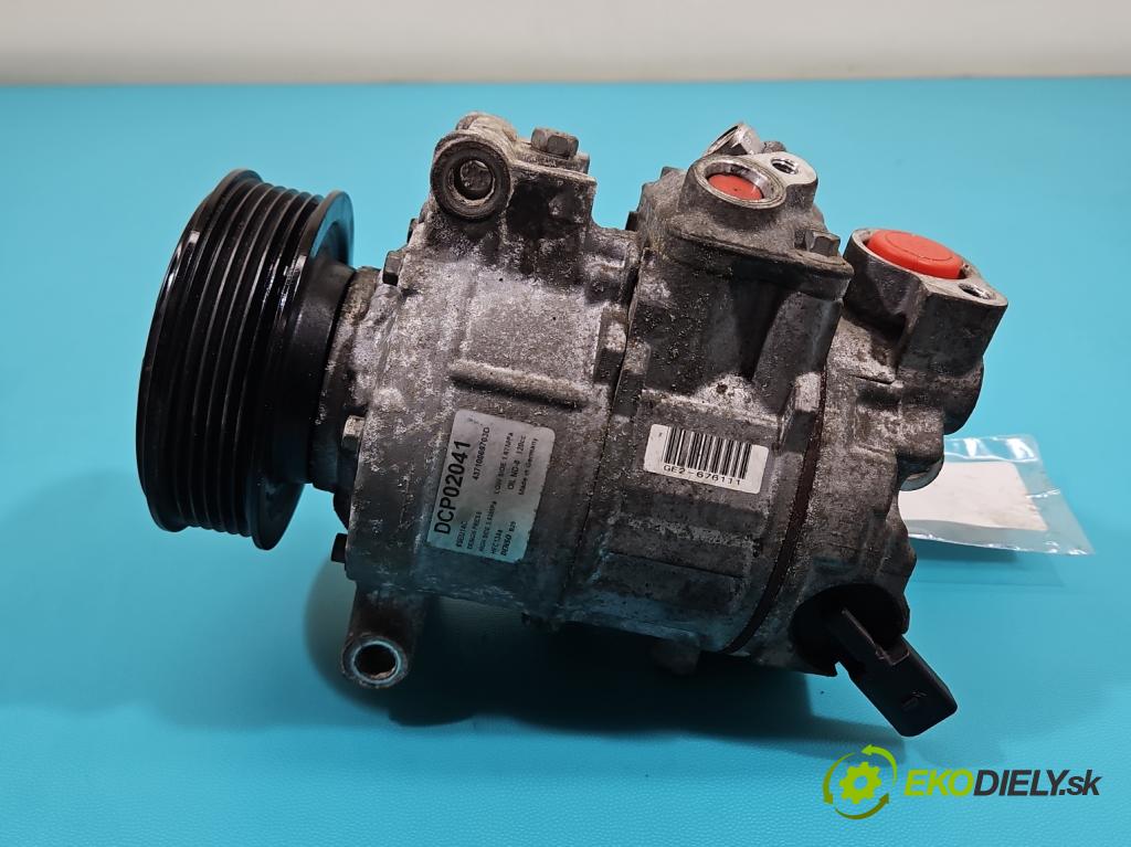 Audi A4 B7 2004-2008 2.0 tdi 140 HP manual 103 kW 1968 cm3 5- Kompresor: klimatizácie DCP02041 (Kompresor klimatizácie)