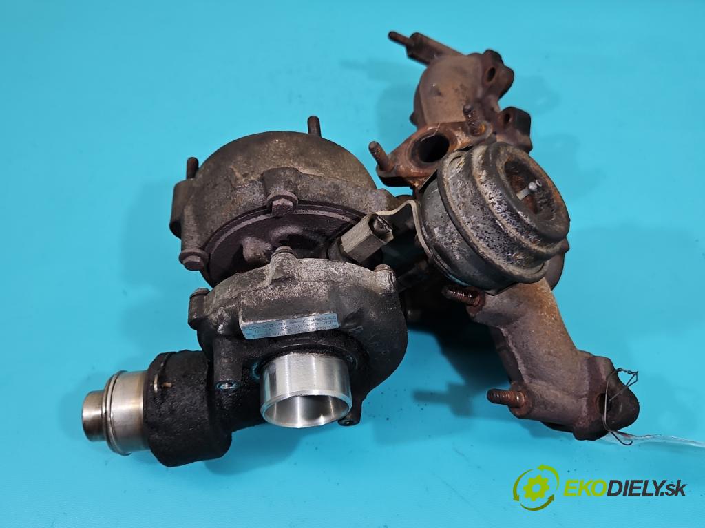 Audi A4 B7 2004-2008 2.0 tdi 140 hp manual 103 kW 1968 cm3 5- Turbodmychadlo 717858-7 (Kompletní turbodmychadlo)