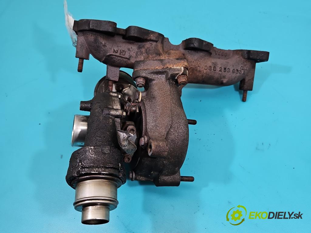 Audi A4 B7 2004-2008 2.0 tdi 140 hp manual 103 kW 1968 cm3 5- Turbodmychadlo 717858-7 (Kompletní turbodmychadlo)