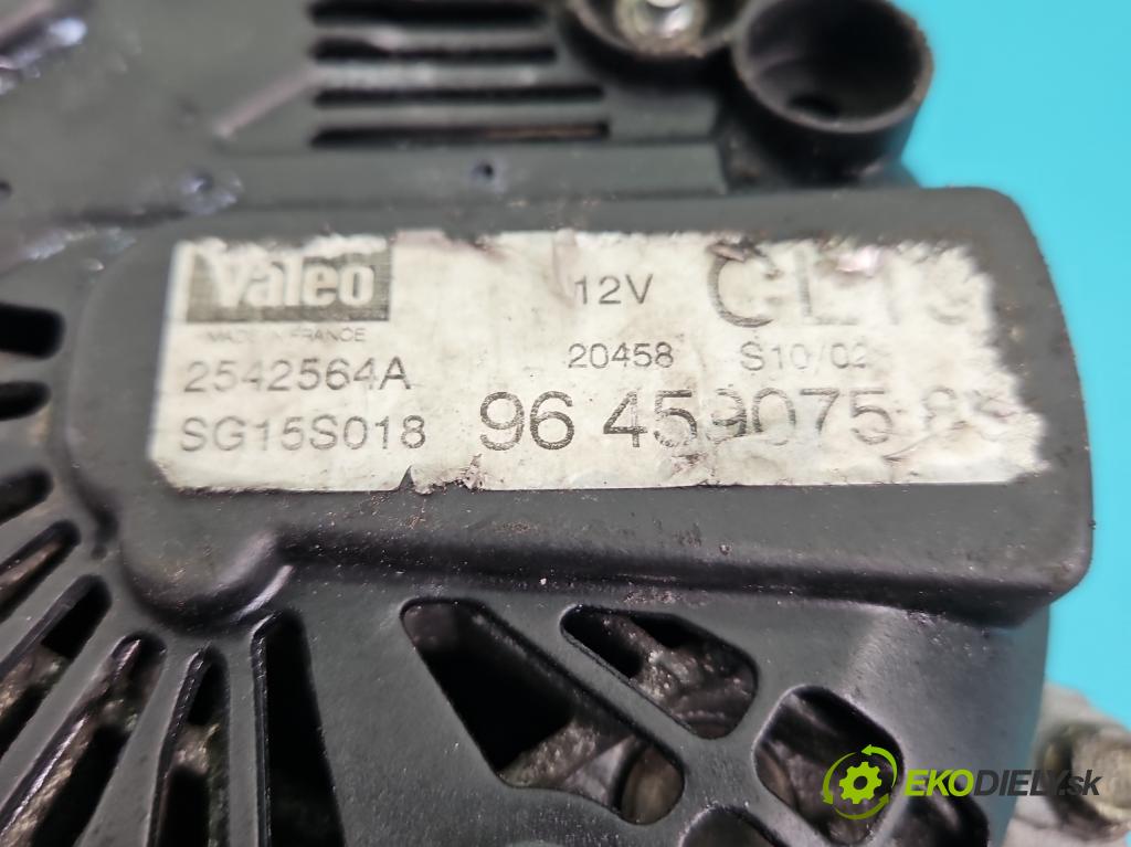 Fiat Ulysse II 2002-2010 2.0 jtd 109 HP manual 80 kW 1997 cm3 5- Alternator 2542564A (Alternátor)