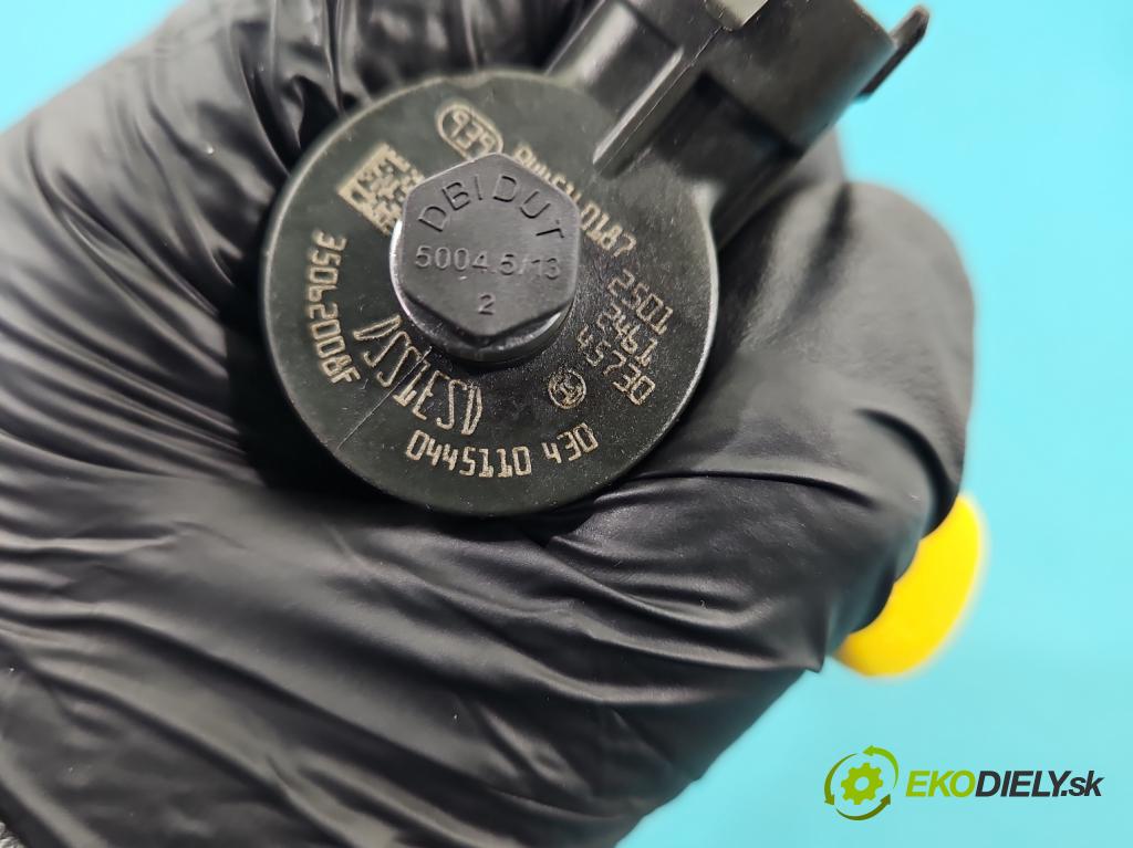 Fiat Ulysse II 2002-2010 2.0 jtd 109 hp manual 80 kW 1997 cm3 5- vstřikovač 0445110036 (Vstřikovač paliva)