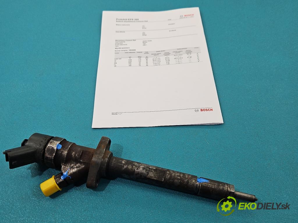 Fiat Ulysse II 2002-2010 2.0 jtd 109 HP manual 80 kW 1997 cm3 5- vstrek 0445110036 (Vstrekovač paliva)