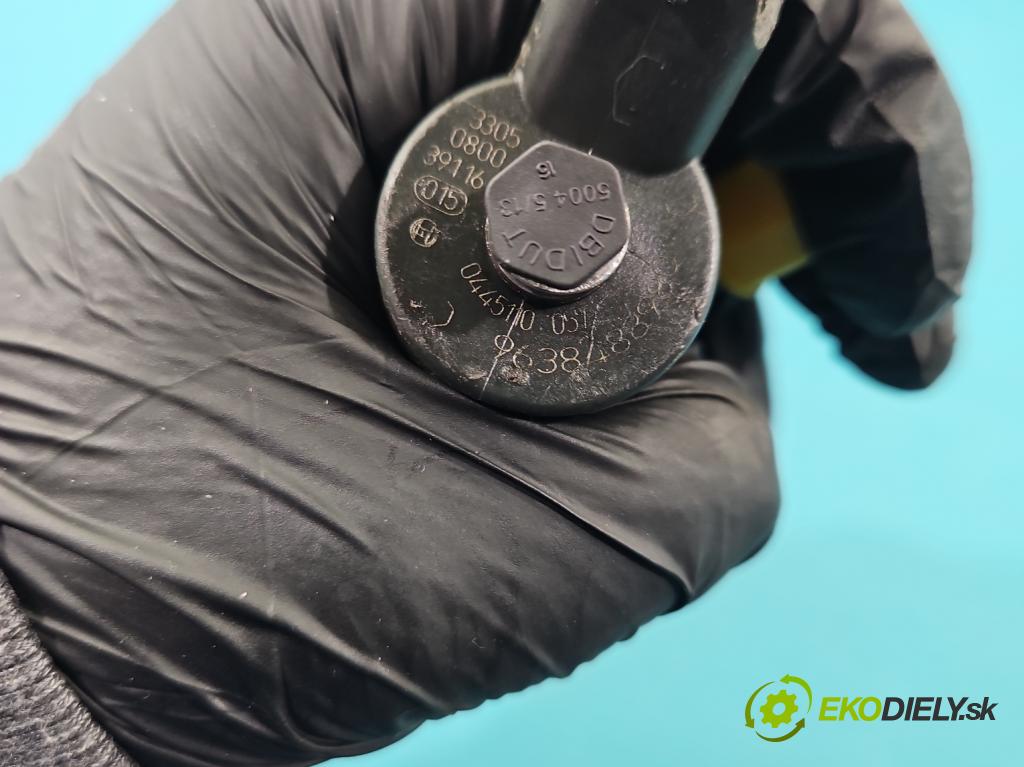 Fiat Ulysse II 2002-2010 2.0 jtd 109 HP manual 80 kW 1997 cm3 5- vstrek 0445110036 (Vstrekovač paliva)