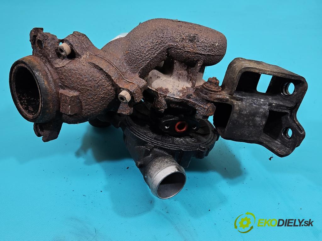 Fiat Ulysse II 2002-2010 2.0 jtd 109 hp manual 80 kW 1997 cm3 5- Turbodmychadlo 713667-3 (Kompletní turbodmychadlo)