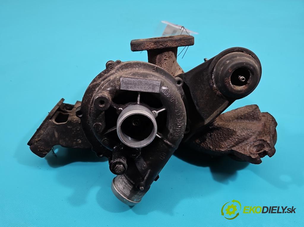 Fiat Ulysse II 2002-2010 2.0 jtd 109 hp manual 80 kW 1997 cm3 5- Turbodmychadlo 713667-3 (Kompletní turbodmychadlo)