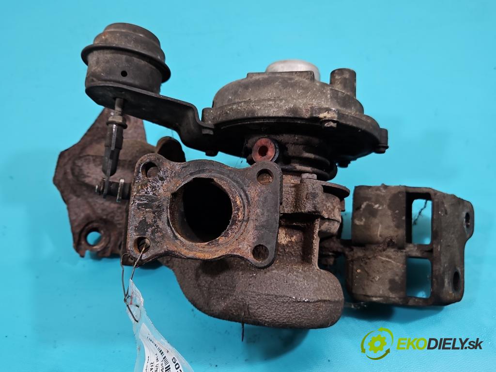 Fiat Ulysse II 2002-2010 2.0 jtd 109 hp manual 80 kW 1997 cm3 5- Turbodmychadlo 713667-3 (Kompletní turbodmychadlo)