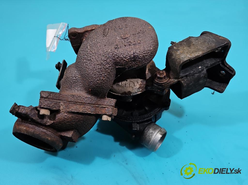 Fiat Ulysse II 2002-2010 2.0 jtd 109 hp manual 80 kW 1997 cm3 5- Turbodmychadlo 713667-3 (Kompletní turbodmychadlo)