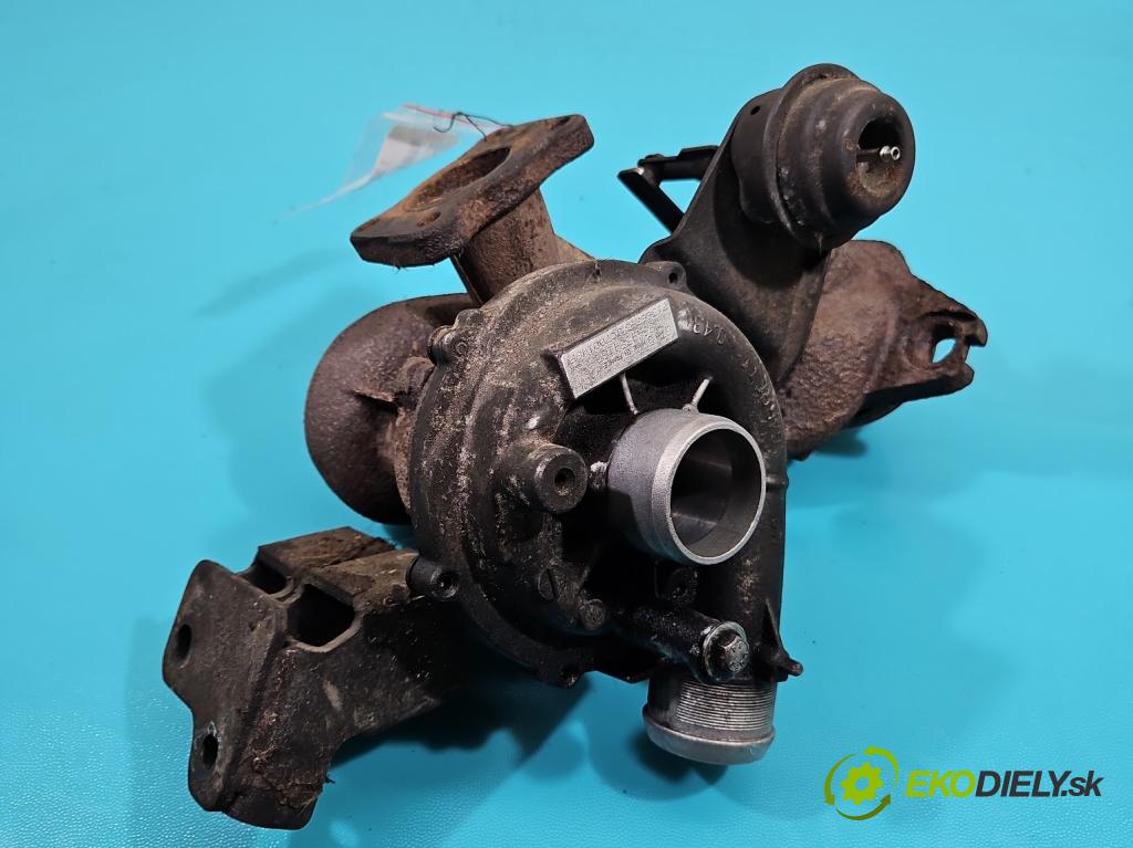 Fiat Ulysse II 2002-2010 2.0 jtd 109 hp manual 80 kW 1997 cm3 5- Turbodmychadlo 713667-3 (Kompletní turbodmychadlo)